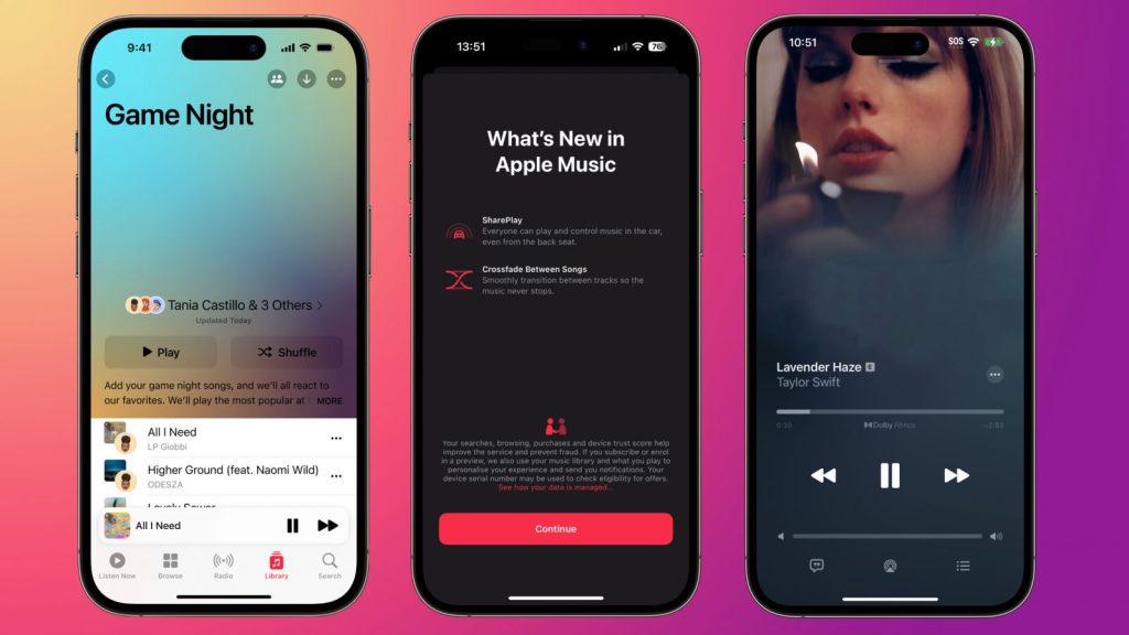 Apple Music adds Collaborative Playlists in iOS 17